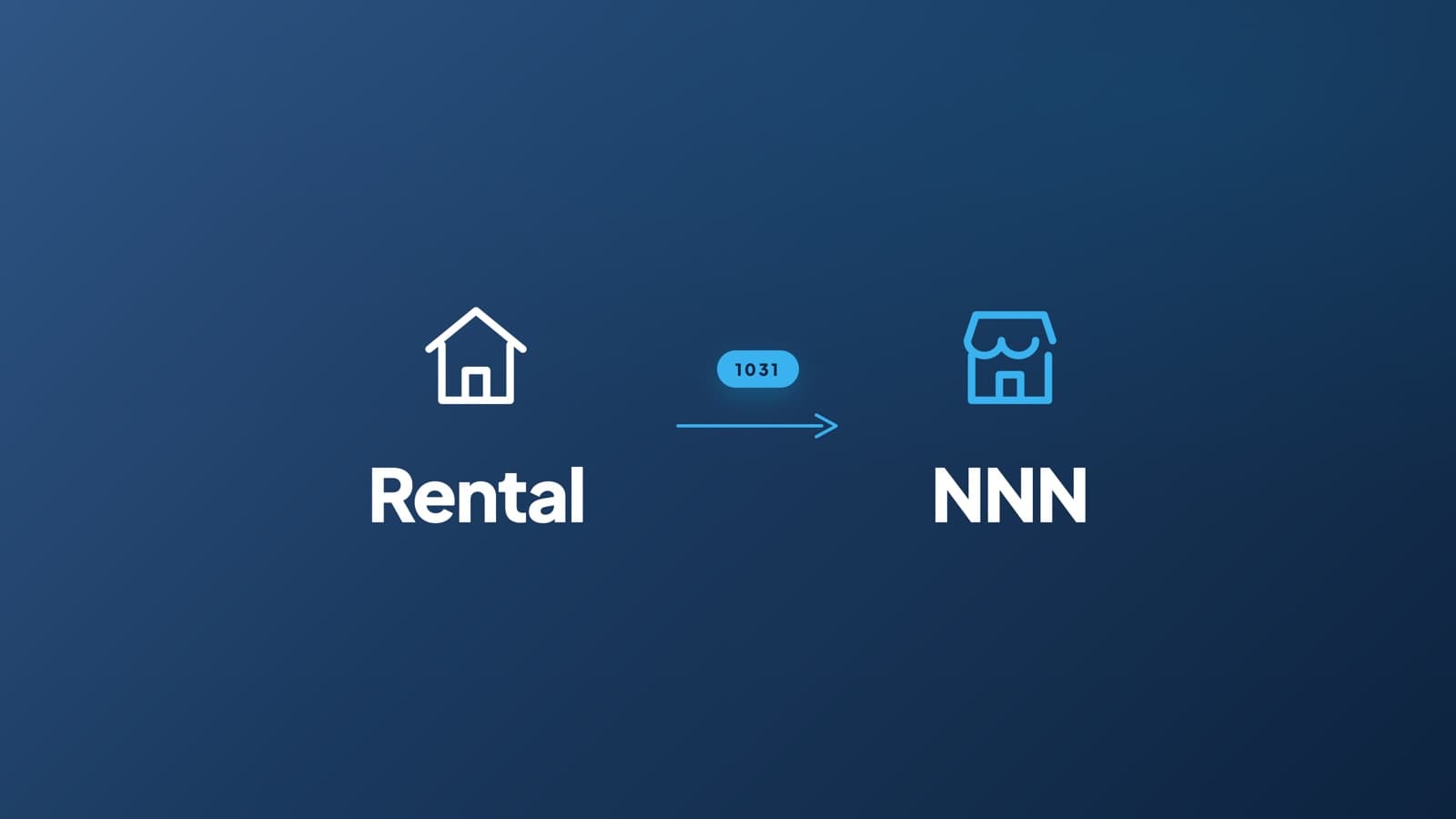 Trading a rental into NNN with a 1031 exchange